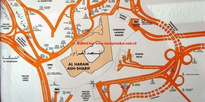 نقشہ کے misfalah مکہ کا نقشہ
